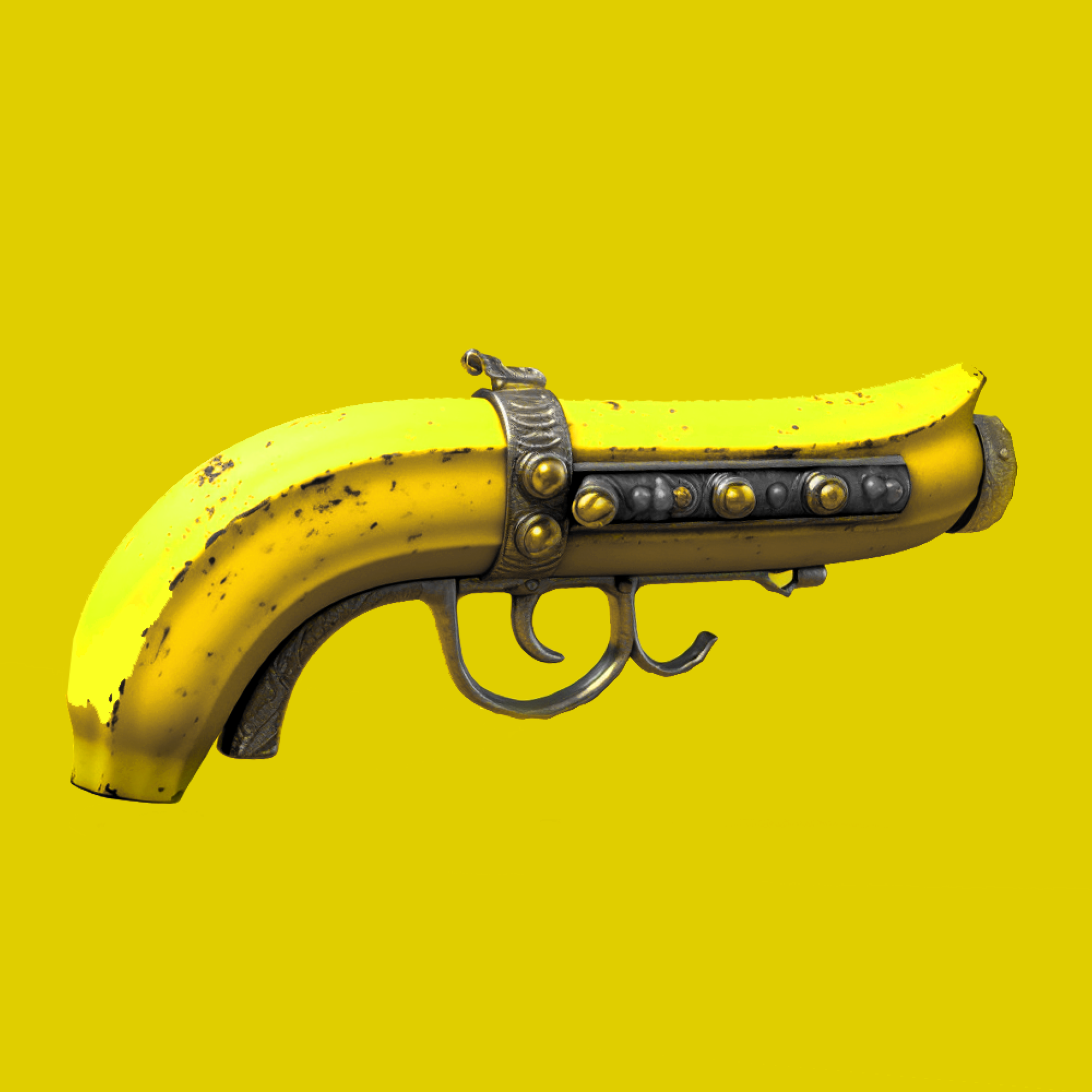 KI Bananen Revolver Raban Ruddigkeit